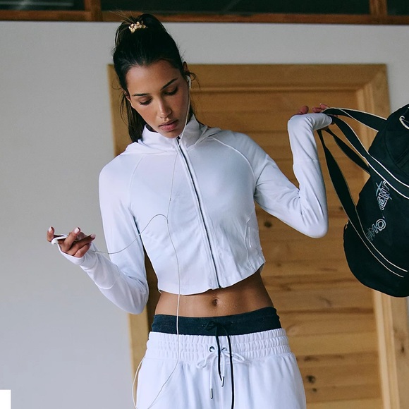 Free People Tops - Free People Movement jacket hoodie